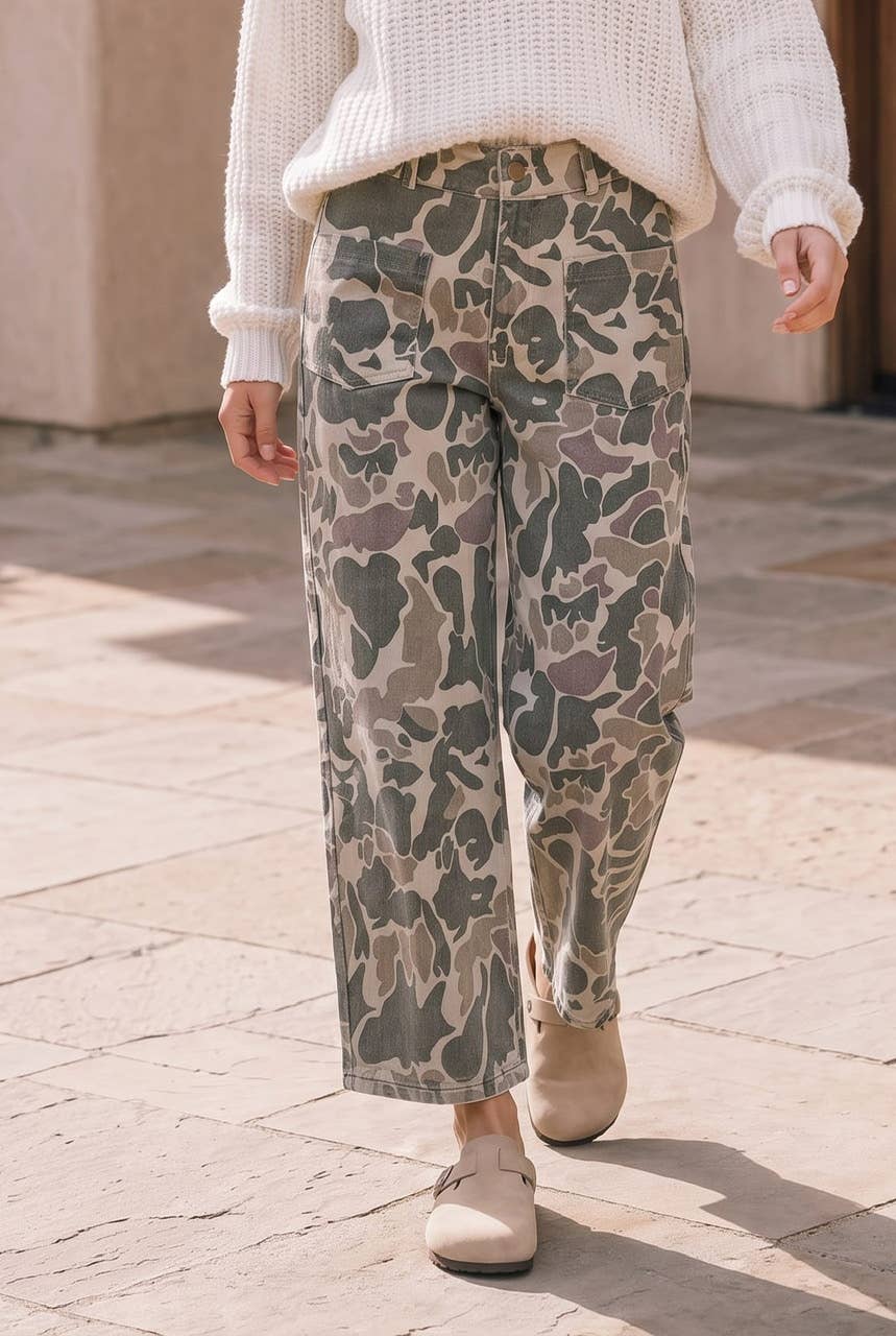 Wild Side Camo Jeans