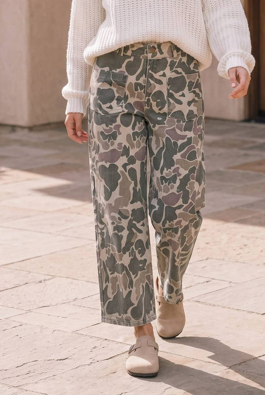 Wild Side Camo Jeans