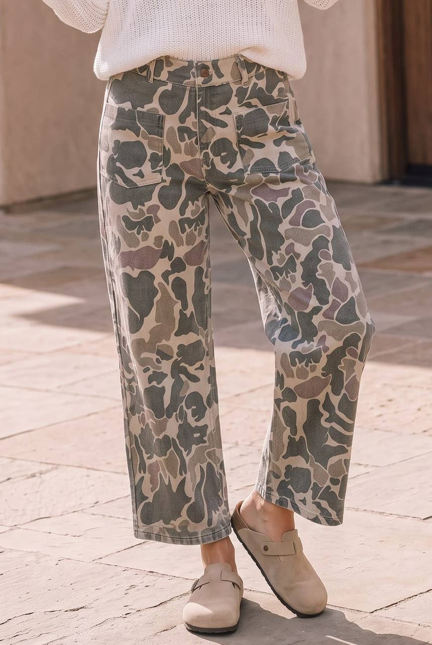 Wild Side Camo Jeans