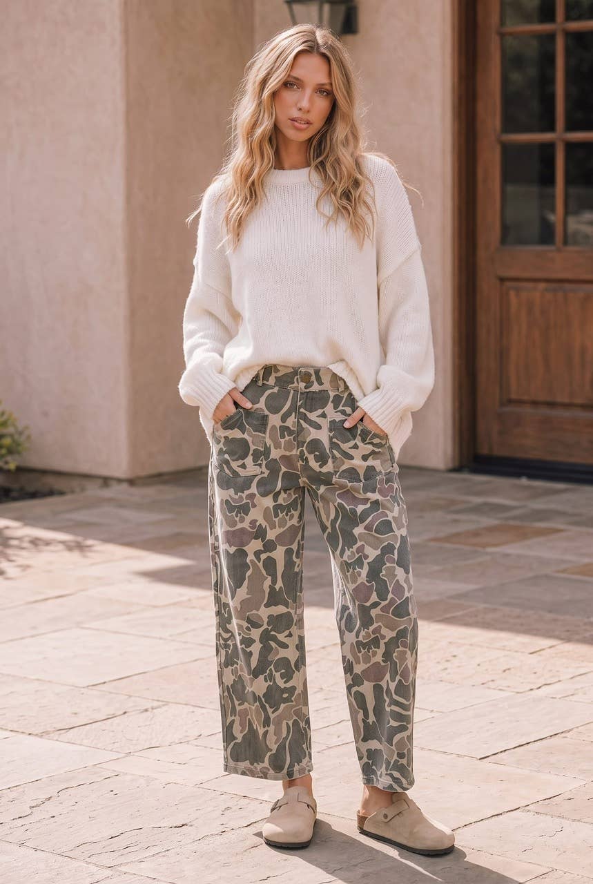 Wild Side Camo Jeans