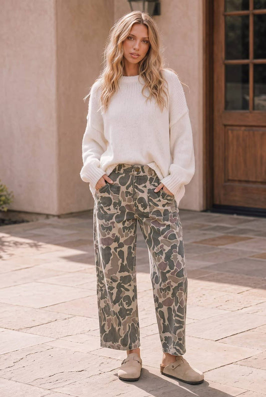 Wild Side Camo Jeans
