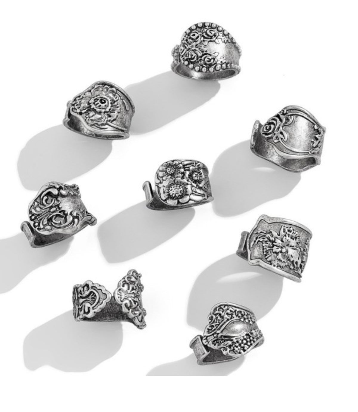 Look A Like Spoon Rings