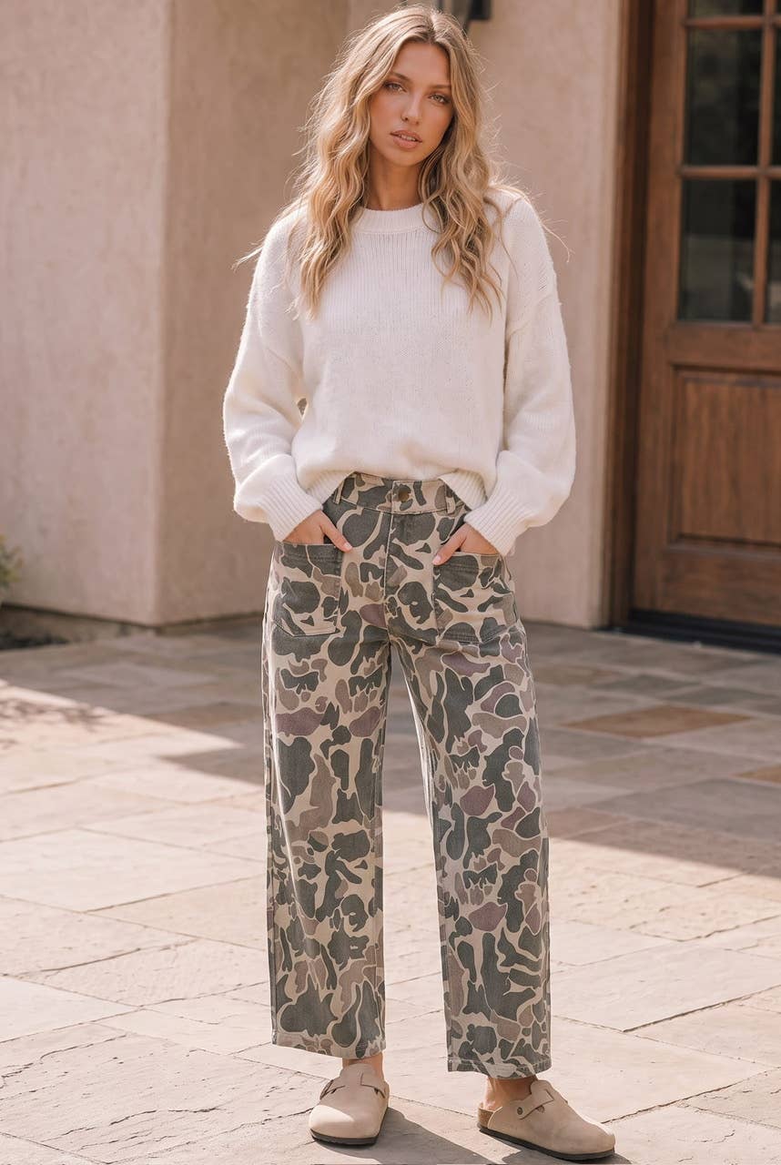 Wild Side Camo Jeans