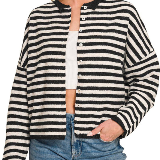 Sweetest Stripes Cardigan